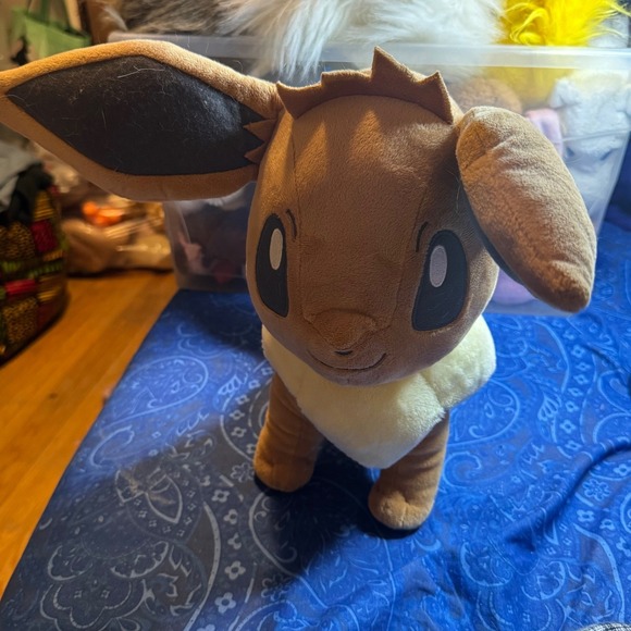 Banpresto Other - Pokemon Eevee Plush Stuffed Animal Banpresto "I Love Eevee" Limited Edition